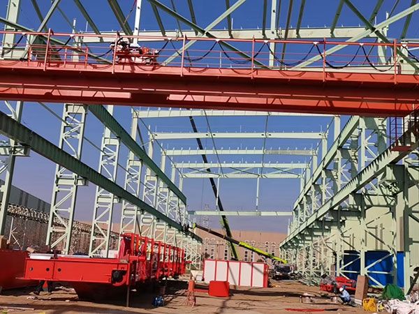 Double beam crane