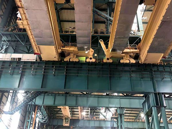 Double beam crane