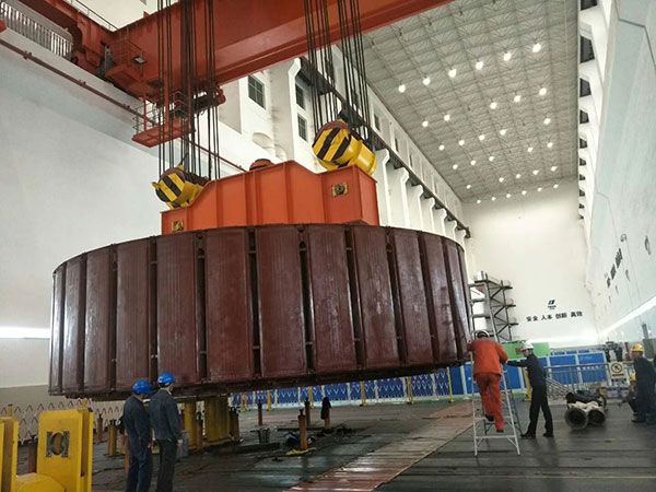 Double beam crane